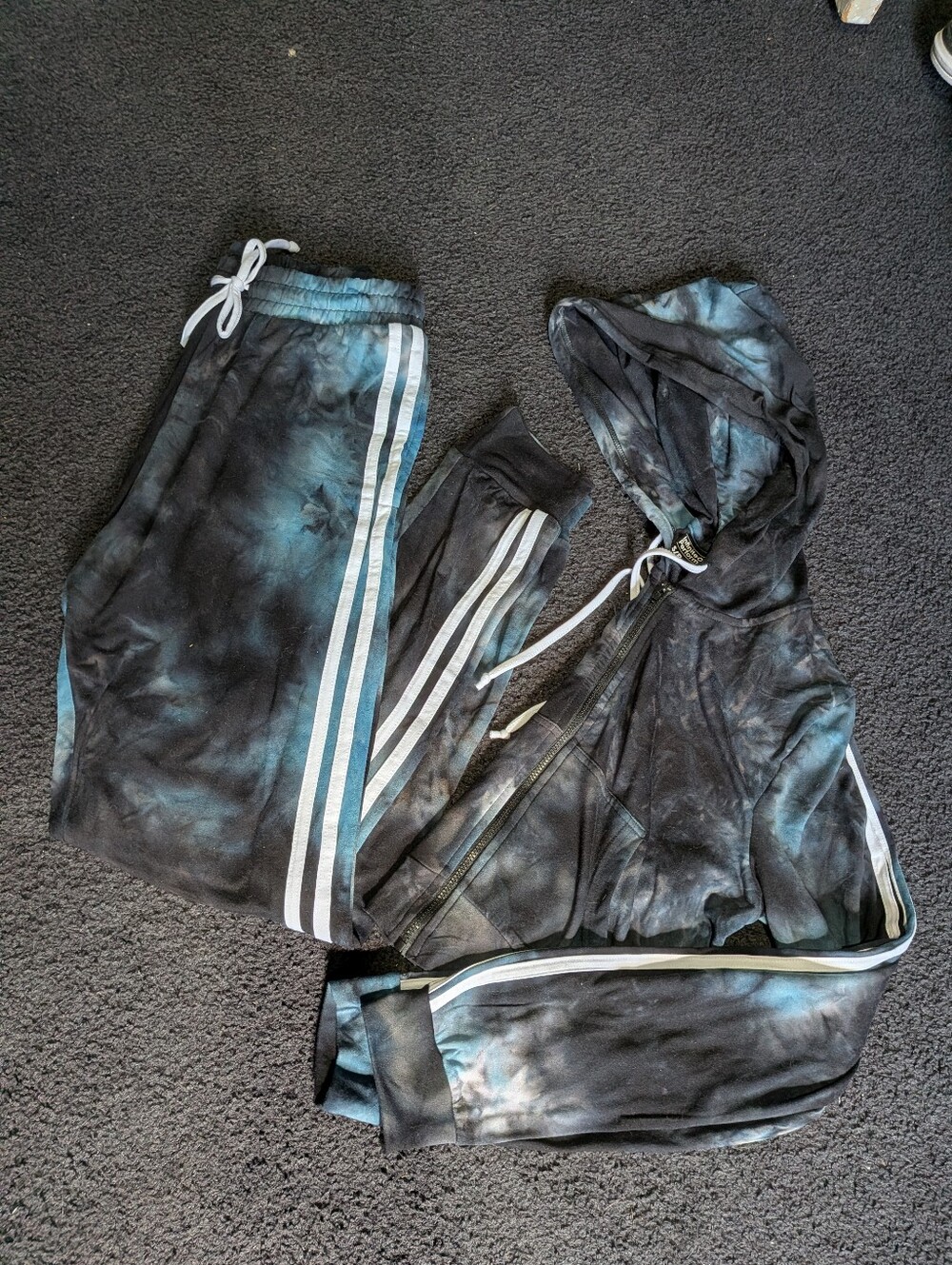 Matching Tie Dye Lounge Set